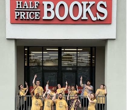 The Half Price Books team in front of the new Lemay Ferry Road store